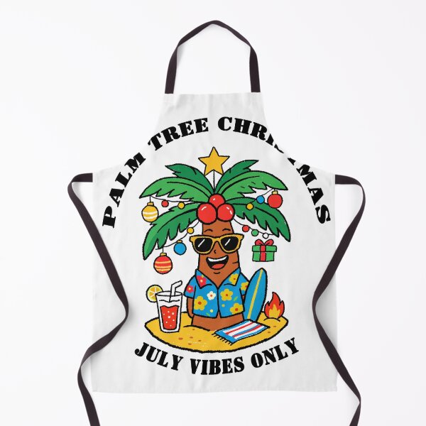 Item preview, Funny Skater Palm Tree Christmas Summer Holiday Vibe designed and sold by SugarCore.