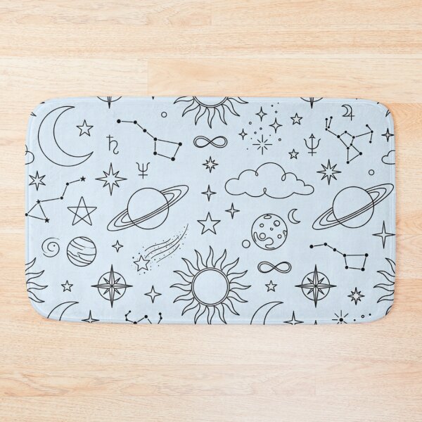 Item preview,  Minimalist Sun Moon Stars Planets Line Art designed and sold by FashioonTrends.