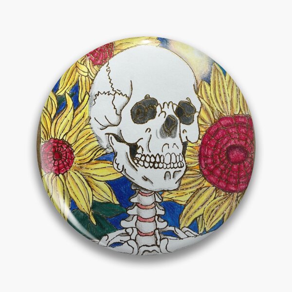 Item preview, Sunflower Skeleton Portrait designed and sold by K.Art-Avato ⭐.
