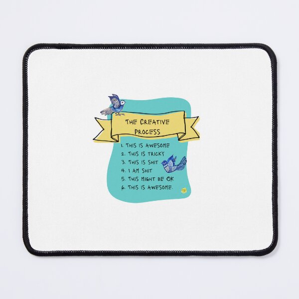 Item preview, The Creative Process designed and sold by ROUSTABOUTART.