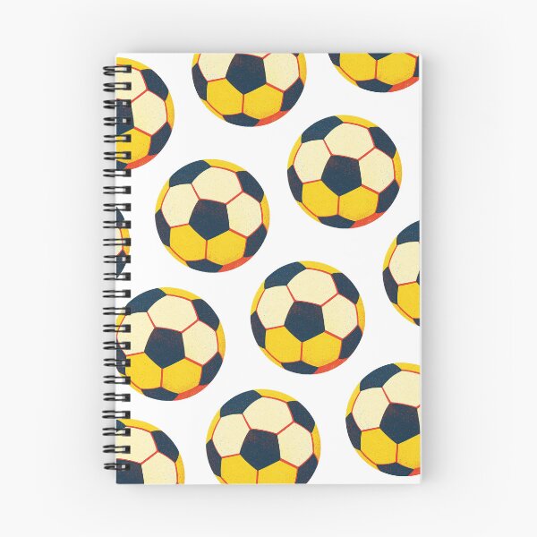 Item preview, Colorful Retro Soccer Ball Pattern Art  designed and sold by CatandTea.