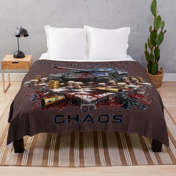 Item preview, Grand Master of Chaos Tank Chess Gothic Horror Military Artwork designed and sold by puzzell.