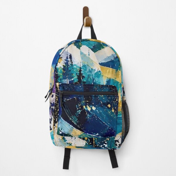 Item preview, Forest Mountain Landscape with Moonlight designed and sold by Vicky Brago-Mitchell®.
