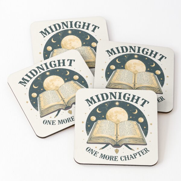 Item preview, Midnight Reading Club Vintage Book Lover Design | One More Chapter designed and sold by Digital_products_0111.
