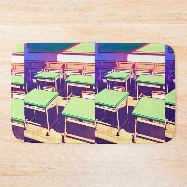 Item preview, Education - Empty Classroom, Vibrant Japanese-Inspired Style designed and sold by Reverso-Design.