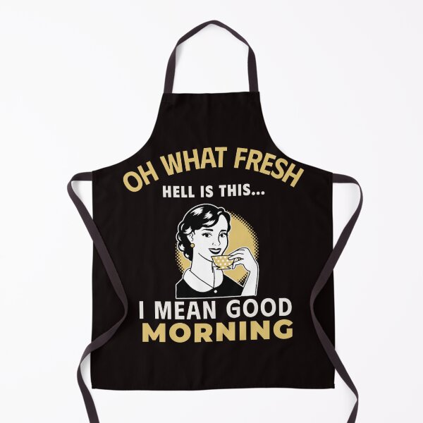 Item preview, OH WHAT FRESH HELL IS THIS... I MEAN GOOD MORNING | RETRO SARCASM SERIES — GREETINGS EDITION designed and sold by WitLounge.
