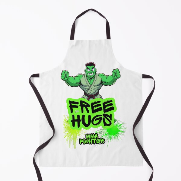 Item preview, Free Hugs Funny MMA Fighter Graphic designed and sold by stickerartisan.