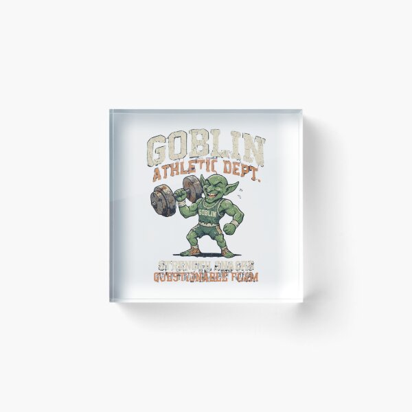 Item preview, Gym Goblin Athletic Club Retro Fitness Humor designed and sold by FindYouByZ.