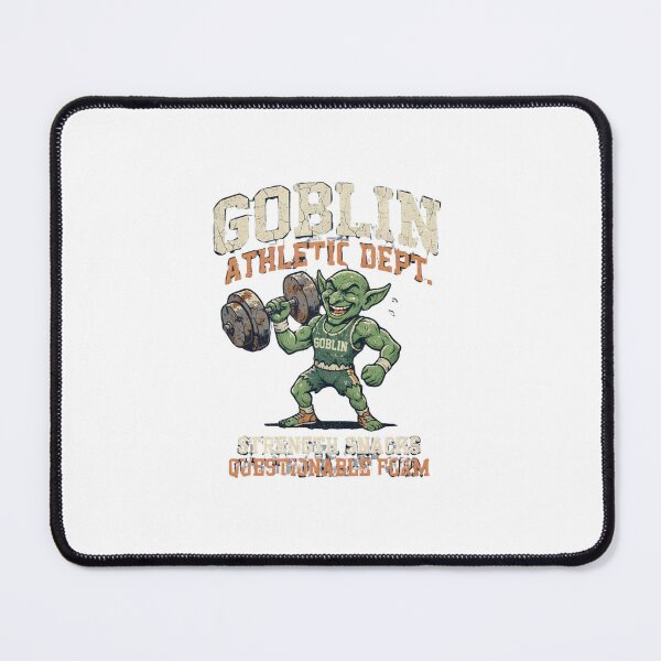 Item preview, Gym Goblin Athletic Club Retro Fitness Humor designed and sold by FindYouByZ.