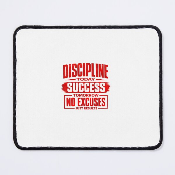 Item preview, Discipline Today Success Tomorrow Motivational Quote Art designed and sold by PrintableArt123.