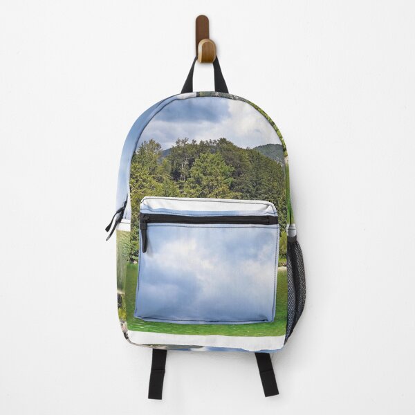 Item preview, Old stone bridge and church in Ribcev Laz,Bohinj Lake landscape, Slovenia designed and sold by goceris.