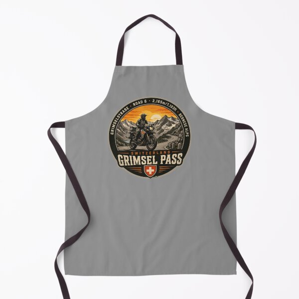 Artikelvorschau, Grimselpass Schweiz Grimselpass Motorradaufkleber T-Shirt 08 entworfen und verkauft von OuterShellUK.