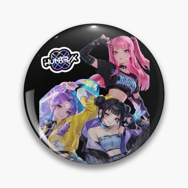 Item preview, Neon Demon Idol | Original Fantasy Pop Art | K-Pop Inspired Aesthetic designed and sold by flowerpower999.