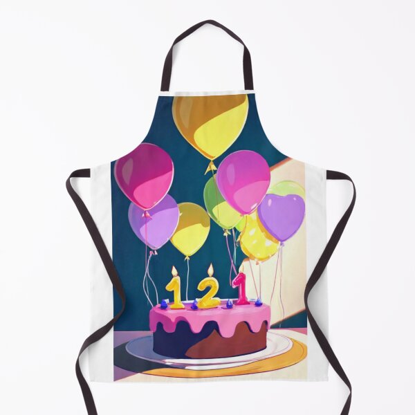 Item preview, Gastronomy - Anniversary Dessert, Colorful Celebration designed and sold by Reverso-Design.