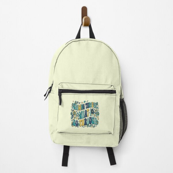 Item preview, Growing Through What I Go Through Motivational Women's Design designed and sold by Soft Strength Studio.