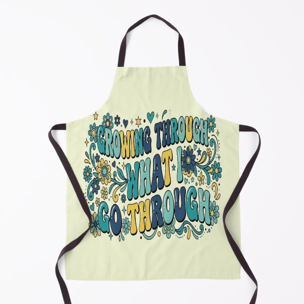 Item preview, Growing Through What I Go Through Motivational Women's Design designed and sold by Soft Strength Studio.