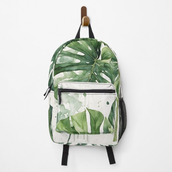 Item preview, Tropical Monstera Leaf Watercolor Painting designed and sold by RawNaturePrints.