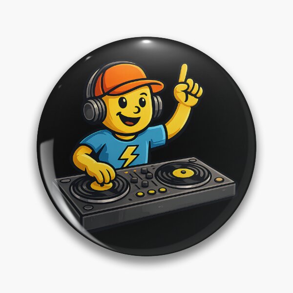 Item preview, DJ Boy Vintage Style Vinyl DJ designed and sold by Genius Geek.