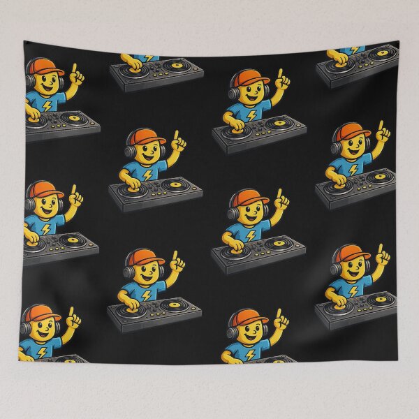 Item preview, DJ Boy Vintage Style Vinyl DJ designed and sold by Genius Geek.