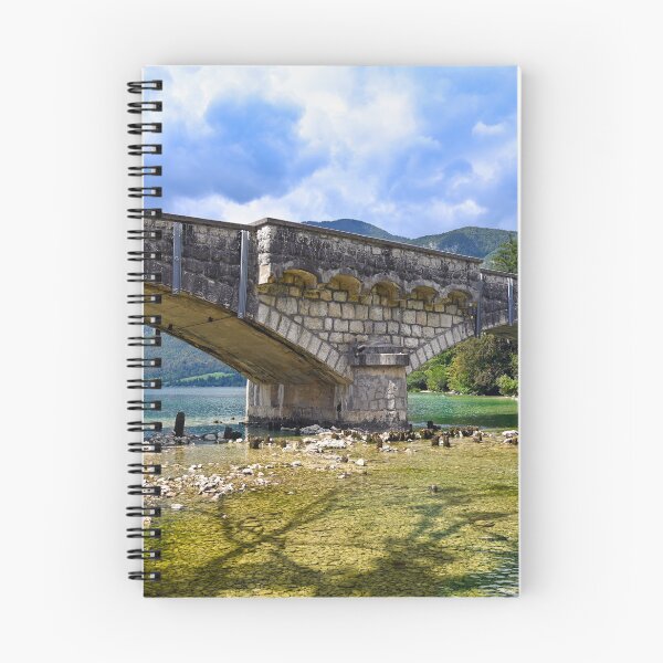 Item preview, Old stone bridge in Ribcev Laz,Bohinj Lake, Slovenia designed and sold by goceris.