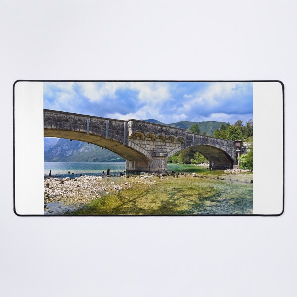Item preview, Old stone bridge in Ribcev Laz,Bohinj Lake, Slovenia designed and sold by goceris.