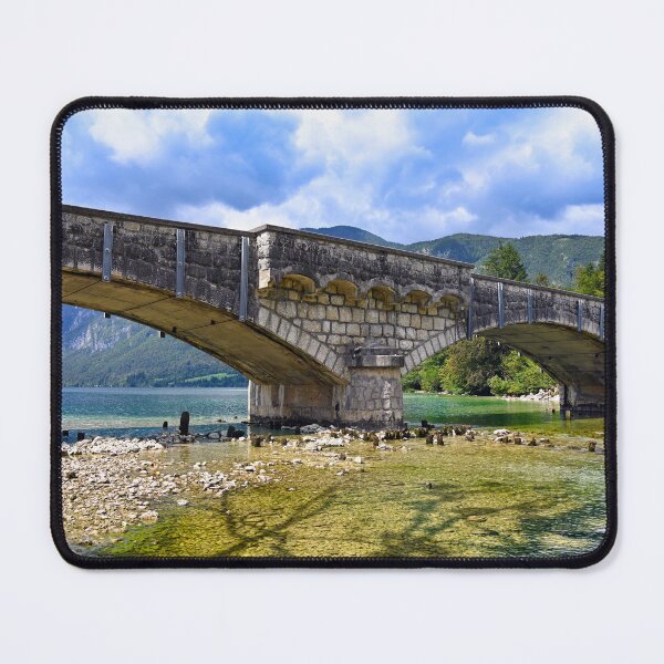Item preview, Old stone bridge in Ribcev Laz,Bohinj Lake, Slovenia designed and sold by goceris.