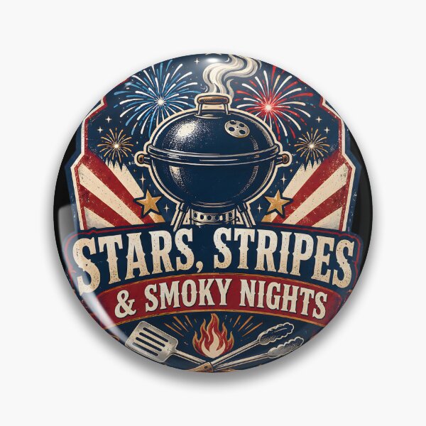 Item preview, Stars Stripes Smoky Nights designed and sold by RexNoise.