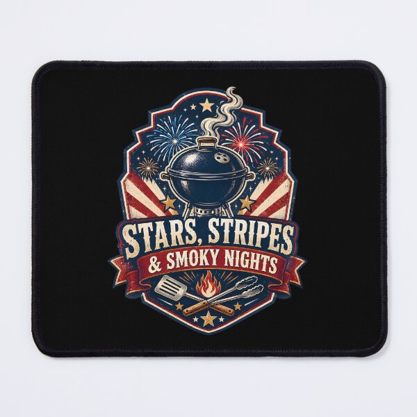 Item preview, Stars Stripes Smoky Nights designed and sold by RexNoise.