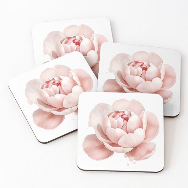 Item preview, Peony Watercolor Painting designed and sold by RawNaturePrints.