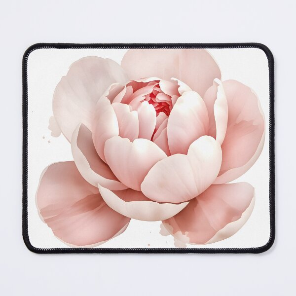 Item preview, Peony Watercolor Painting designed and sold by RawNaturePrints.