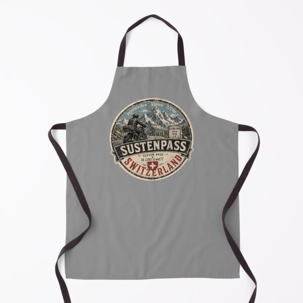 Item preview, Susten Pass Sustenpass Switzerland Suisse Schweiz Motorcycle Sticker TShirt 11 designed and sold by OuterShellUK.