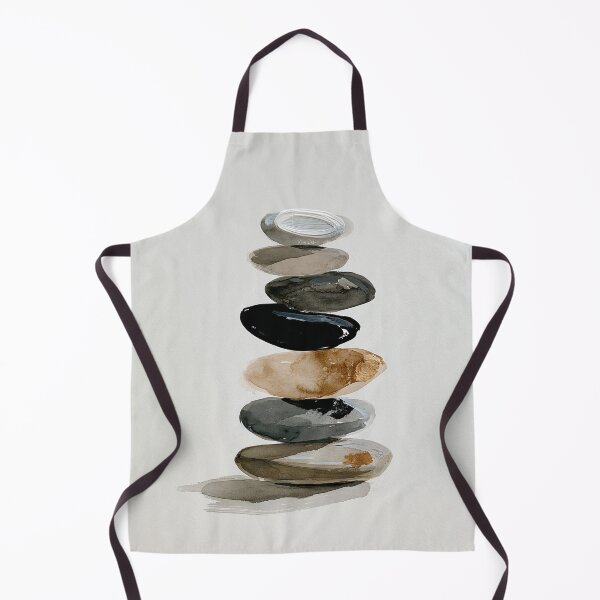 Item preview, Stacked Stones Zen Minimalist Neutral Design designed and sold by trajeado14.