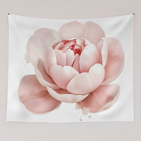Item preview, Peony Watercolor Painting designed and sold by RawNaturePrints.