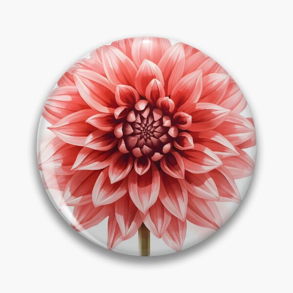 Item preview, Dahlia Watercolor Painting designed and sold by RawNaturePrints.