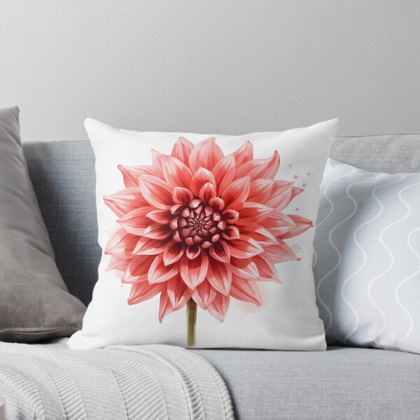 Item preview, Dahlia Watercolor Painting designed and sold by RawNaturePrints.