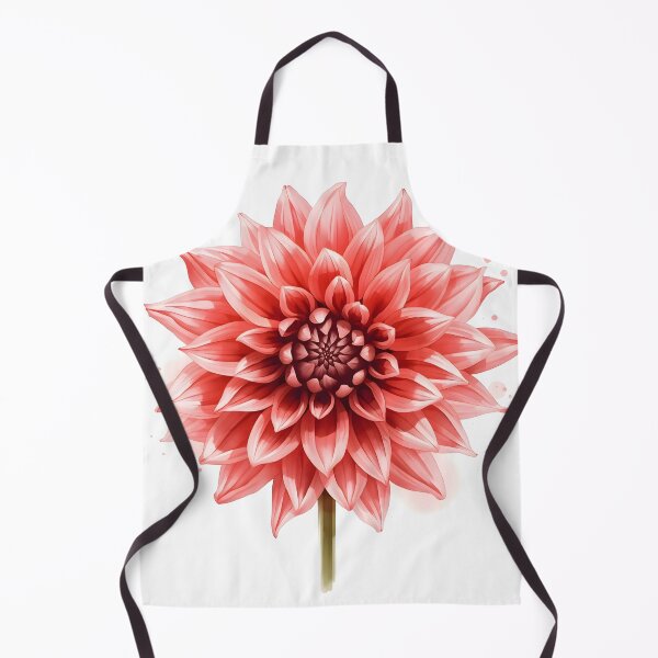 Item preview, Dahlia Watercolor Painting designed and sold by RawNaturePrints.