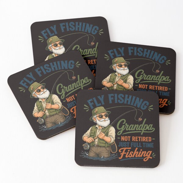 Item preview, Fly Fishing Grandpa – Not Retired, Just Full-Time Fishing designed and sold by Tadeusz1.