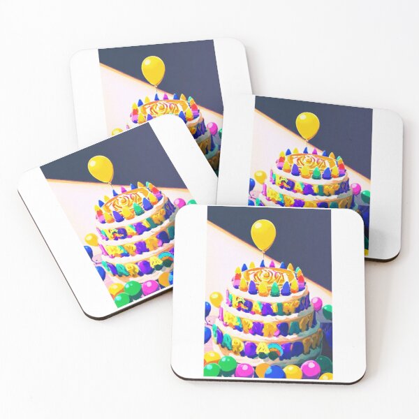 Item preview, Gastronomy - Celebration Dessert, COLORFUL Illustration designed and sold by Reverso-Design.