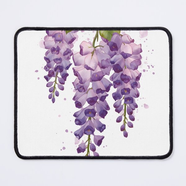 Item preview, Wisteria Watercolor Painting designed and sold by RawNaturePrints.