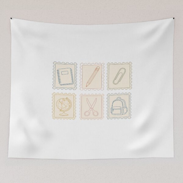 Item preview, Minimalist School Essentials – Cute Classroom Line Art Icons for Students, Teachers & Planners designed and sold by Bright Nest Studio.