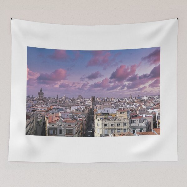 Item preview, Valencia cityscape in morning,Spain  designed and sold by goceris.