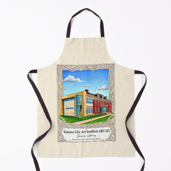 Item preview, Kansas City Art Institute Jannes Library Architecture Illustration designed and sold by EvergreenPark - Tee Studio.