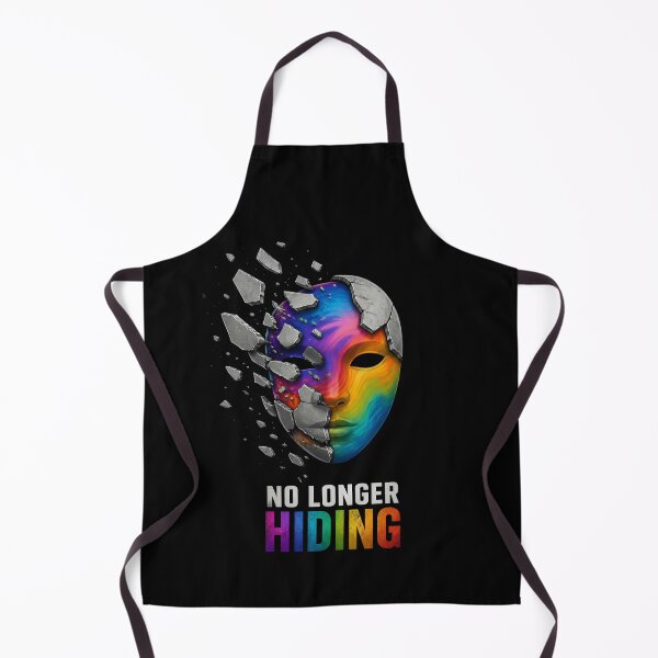 Item preview, No Longer Hiding LGBTQ Pride Design designed and sold by Symphatee.