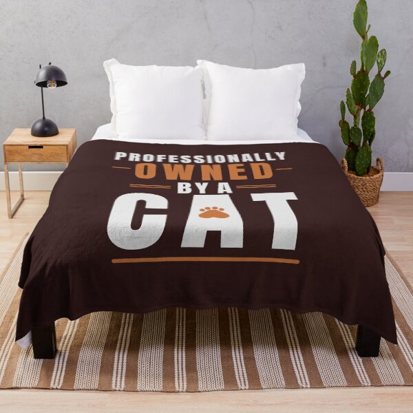 Item preview, Professionally Owned By A Cat Funny Cat Lover T-Shirt designed and sold by HeartAndArtShop.