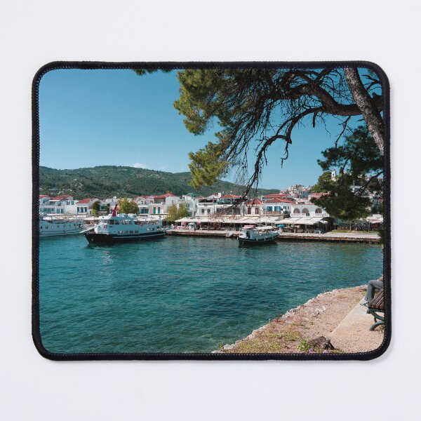 Item preview, Skiathos Old Port Reflection designed and sold by hawkie.
