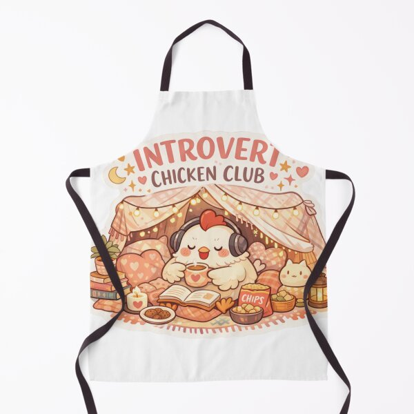 Item preview, Introvert Chicken Club Cozy Cute Introvert Chicken designed and sold by Chill Chicken Studio.