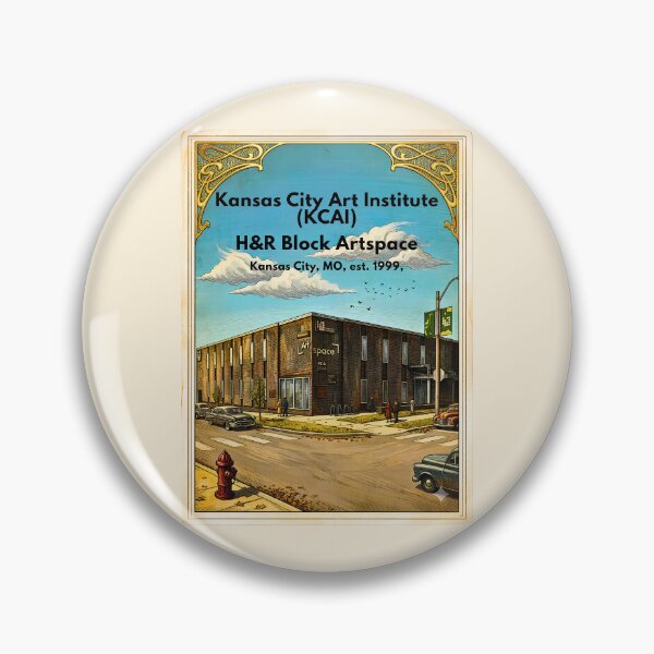 Item preview, Vintage Style Architecture of H&R Block Artspace Kansas City designed and sold by EvergreenPark - Tee Studio.