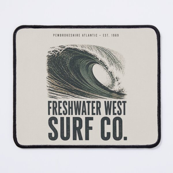 Item preview, Freshwater West Surf Co. - Vintage Atlantic Surf Pembrokeshire Graphic designed and sold by Barcud Designs.