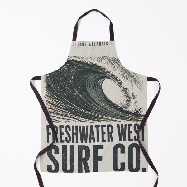 Item preview, Freshwater West Surf Co. - Vintage Atlantic Surf Pembrokeshire Graphic designed and sold by Barcud Designs.