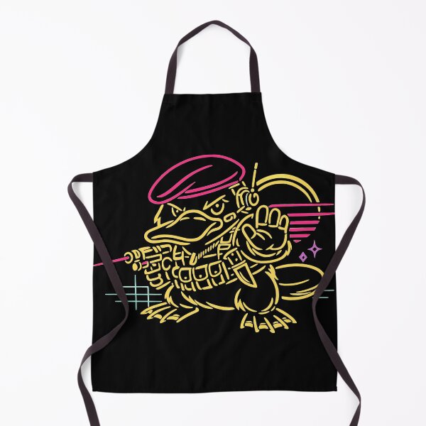 Item preview, Minimalist Synthwave Platypus Commando designed and sold by KungPowUnicorn.